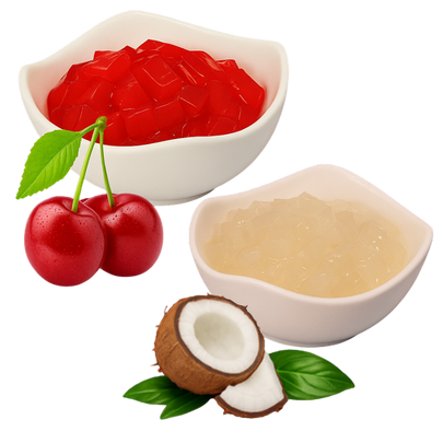 Wiśnia czy kokos? A może oba? Spróbuj Nata de Coco!